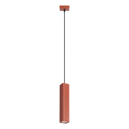 NOWOŚĆ Lampa wisząca RAYO 1 ochra czerwonaSL.3197 Sollux
