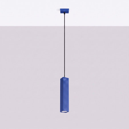 NOWOŚĆ Lampa wisząca RAYO 1 ultramarynaSL.3211 Sollux