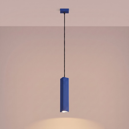 NOWOŚĆ Lampa wisząca RAYO 1 ultramarynaSL.3211 Sollux