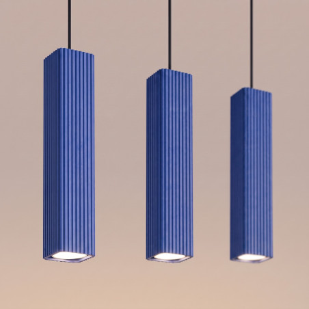NOWOŚĆ Lampa wisząca RAYO 3L ultramarynaSL.3212 Sollux