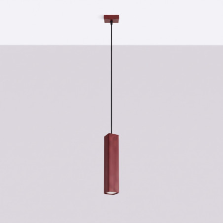 NOWOŚĆ Lampa wisząca RAYO 1 burgundSL.3225 Sollux