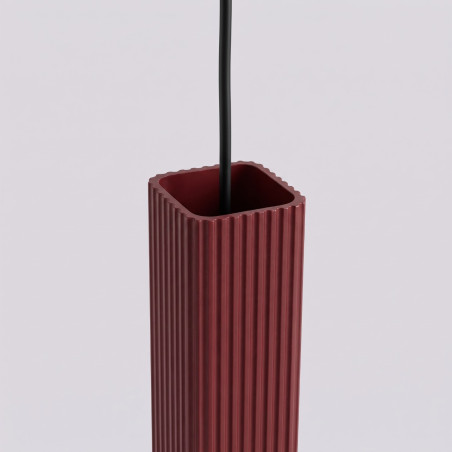 NOWOŚĆ Lampa wisząca RAYO 1 burgundSL.3225 Sollux