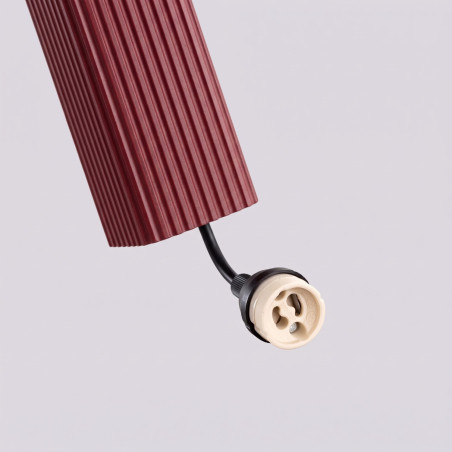 NOWOŚĆ Lampa wisząca RAYO 1 burgundSL.3225 Sollux