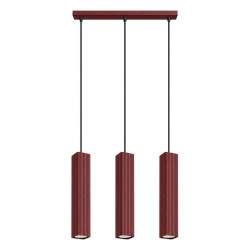 NOWOŚĆ Lampa wisząca RAYO 3L burgundSL.3226 Sollux