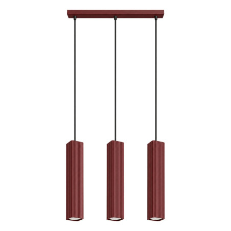 NOWOŚĆ Lampa wisząca RAYO 3L burgundSL.3226 Sollux