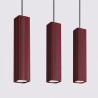 NOWOŚĆ Lampa wisząca RAYO 3L burgundSL.3226 Sollux