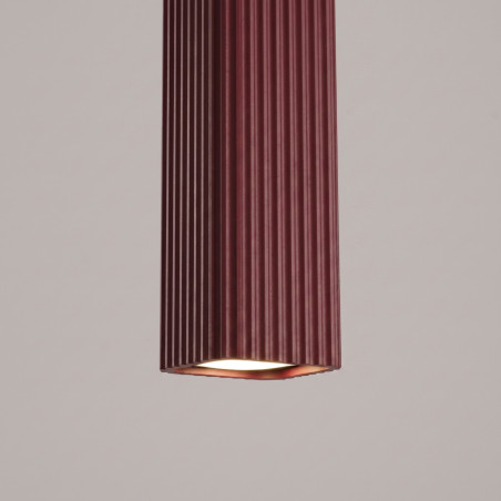 NOWOŚĆ Lampa wisząca RAYO 3L burgundSL.3226 Sollux