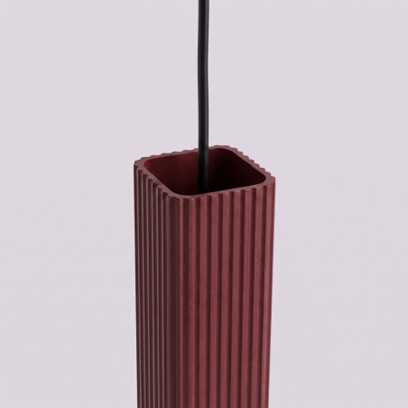 NOWOŚĆ Lampa wisząca RAYO 3L burgundSL.3226 Sollux