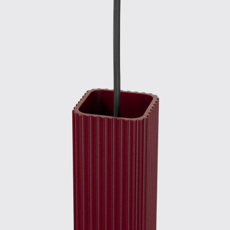 NOWOŚĆ Lampa wisząca RAYO 3P burgundSL.3227 Sollux