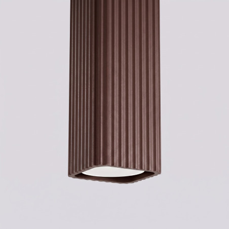 NOWOŚĆ Lampa wisząca RAYO 1 brązowaSL.3239 Sollux