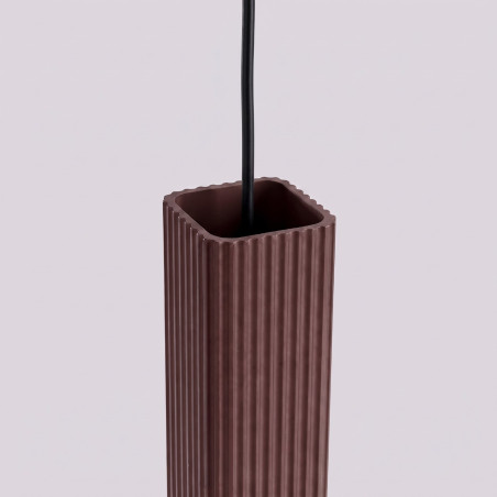 NOWOŚĆ Lampa wisząca RAYO 1 brązowaSL.3239 Sollux
