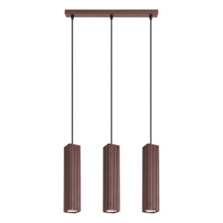 NOWOŚĆ Lampa wisząca RAYO 3L brązowaSL.3240 Sollux