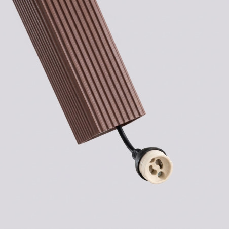 NOWOŚĆ Lampa wisząca RAYO 3L brązowaSL.3240 Sollux