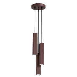 NOWOŚĆ Lampa wisząca RAYO 3P brązowaSL.3241 Sollux