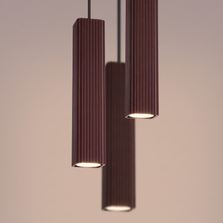 NOWOŚĆ Lampa wisząca RAYO 3P brązowaSL.3241 Sollux