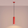 NOWOŚĆ Lampa wisząca RAYO 1 czerwonaSL.3253 Sollux