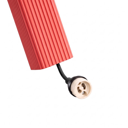 NOWOŚĆ Lampa wisząca RAYO 3L czerwonaSL.3254 Sollux