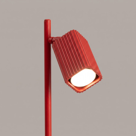 NOWOŚĆ Lampa biurkowa RAYO czerwonaSL.3257 Sollux