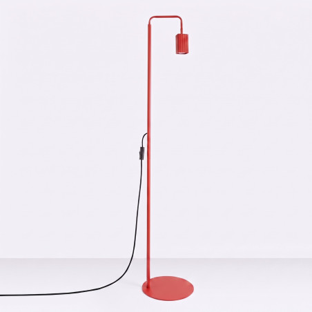 NOWOŚĆ Lampa podłogowa RAYO 1 czerwonaSL.3258 Sollux