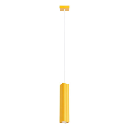 NOWOŚĆ Lampa wisząca RAYO 1 żółtaSL.3267 Sollux