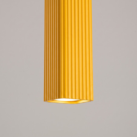 NOWOŚĆ Lampa wisząca RAYO 1 żółtaSL.3267 Sollux