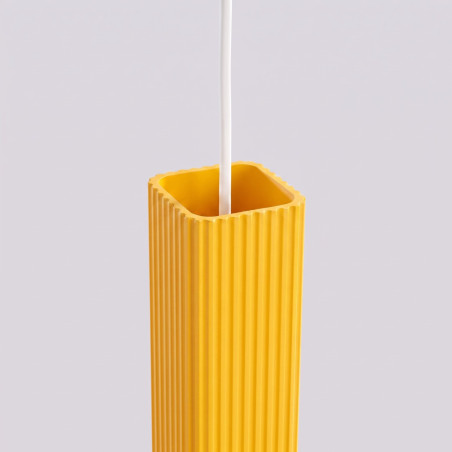 NOWOŚĆ Lampa wisząca RAYO 1 żółtaSL.3267 Sollux