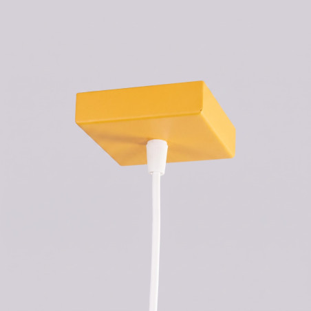 NOWOŚĆ Lampa wisząca RAYO 1 żółtaSL.3267 Sollux