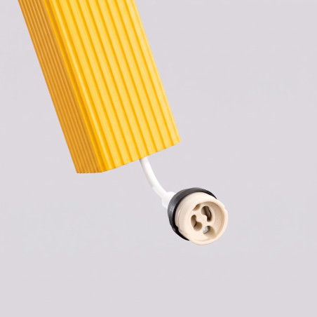 NOWOŚĆ Lampa wisząca RAYO 3L żółtaSL.3268 Sollux