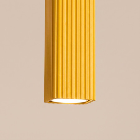 NOWOŚĆ Lampa wisząca RAYO 3P żółtaSL.3269 Sollux