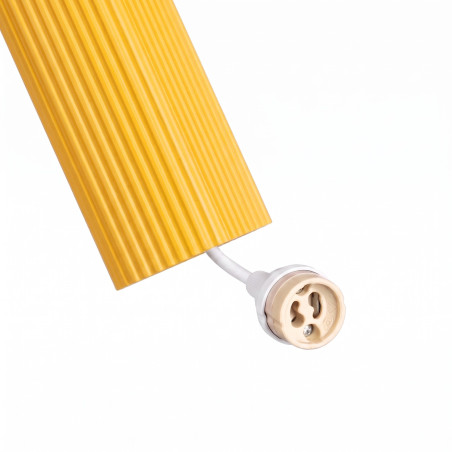 NOWOŚĆ Lampa wisząca RAYO 3P żółtaSL.3269 Sollux
