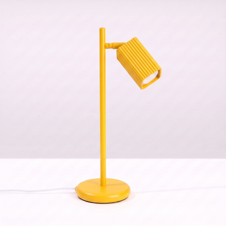 NOWOŚĆ Lampa biurkowa RAYO żółtaSL.3271 Sollux