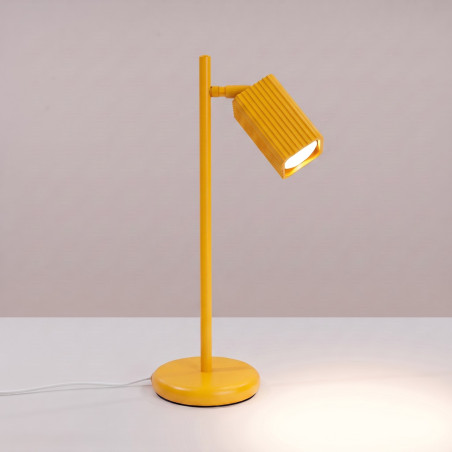 NOWOŚĆ Lampa biurkowa RAYO żółtaSL.3271 Sollux
