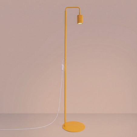 NOWOŚĆ Lampa podłogowa RAYO 1 żółtaSL.3272 Sollux