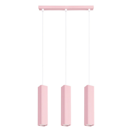 NOWOŚĆ Lampa wisząca RAYO 3L różowaSL.3282 Sollux