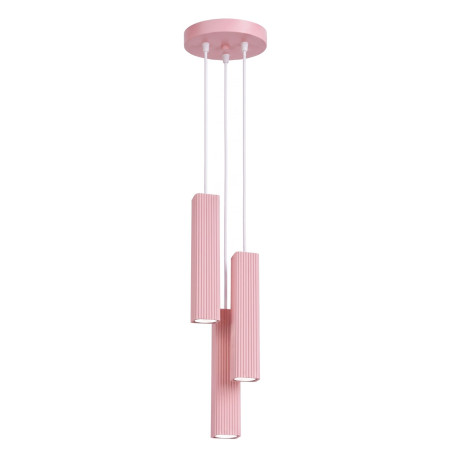 NOWOŚĆ Lampa wisząca RAYO 3P różowaSL.3283 Sollux