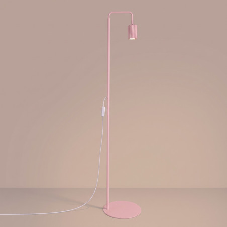 NOWOŚĆ Lampa podłogowa RAYO 1 różowaSL.3286 Sollux