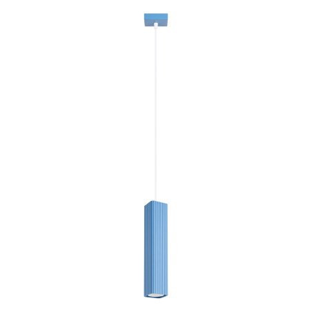NOWOŚĆ Lampa wisząca RAYO 1 błękitnaSL.3295 Sollux