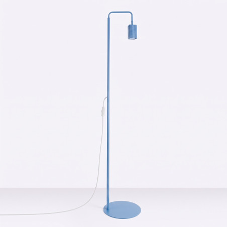NOWOŚĆ Lampa podłogowa RAYO 1 błękitnaSL.3300 Sollux