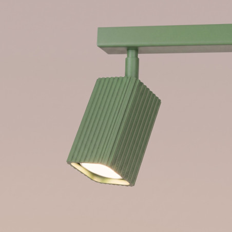 NOWOŚĆ Plafon RAYO 4L szałwiowySL.3307 Sollux