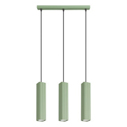 NOWOŚĆ Lampa wisząca RAYO 3L szałwiowaSL.3310 Sollux