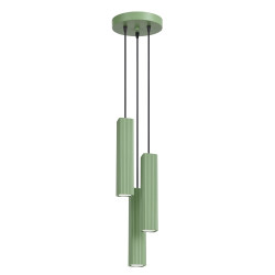 NOWOŚĆ Lampa wisząca RAYO 3P szałwiowaSL.3311 Sollux