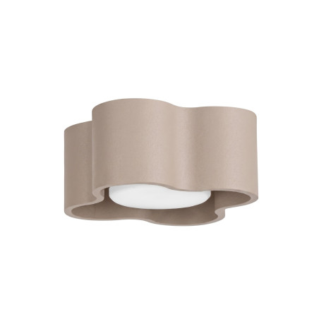NOWOŚĆ Plafon OVIO 1 taupe Gx53SL.3333 Sollux