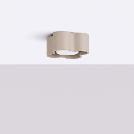 NOWOŚĆ Plafon OVIO 1 taupe Gx53SL.3333 Sollux