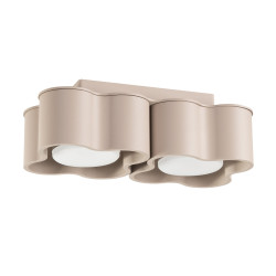 NOWOŚĆ Plafon OVIO 2 taupe Gx53SL.3334 Sollux