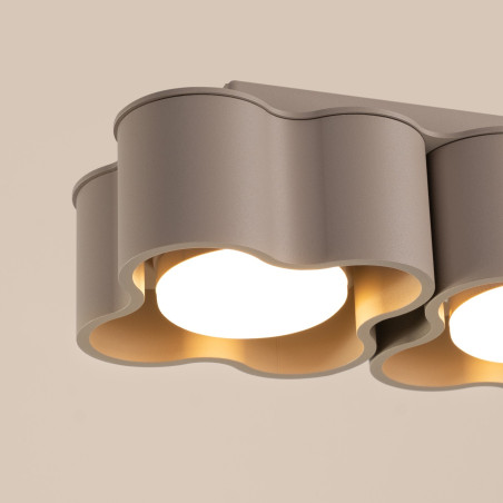NOWOŚĆ Plafon OVIO 2 taupe Gx53SL.3334 Sollux