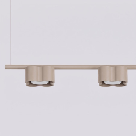 NOWOŚĆ Żyrandol OVIO 4 taupe Gx53SL.3335 Sollux