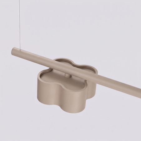 NOWOŚĆ Żyrandol OVIO 4 taupe Gx53SL.3335 Sollux