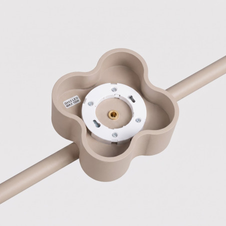 NOWOŚĆ Żyrandol OVIO 4 taupe Gx53SL.3335 Sollux