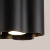 NOWOŚĆ Plafon OVIO 1 czarny GU10SL.3337 Sollux
