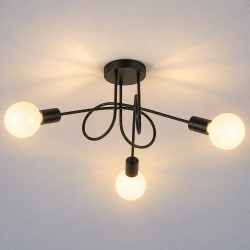 NOWOŚĆ ML2474 Lampa sufitowa TURBINO 3xE27 Milagro
